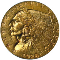 Indian Quarter Eagle Mintage